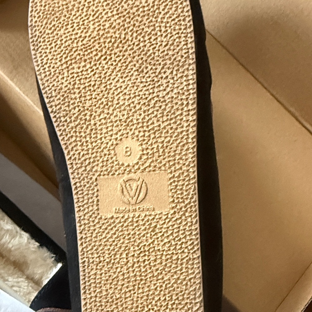 Black Moccasin Slippers - Picture 2 of 3